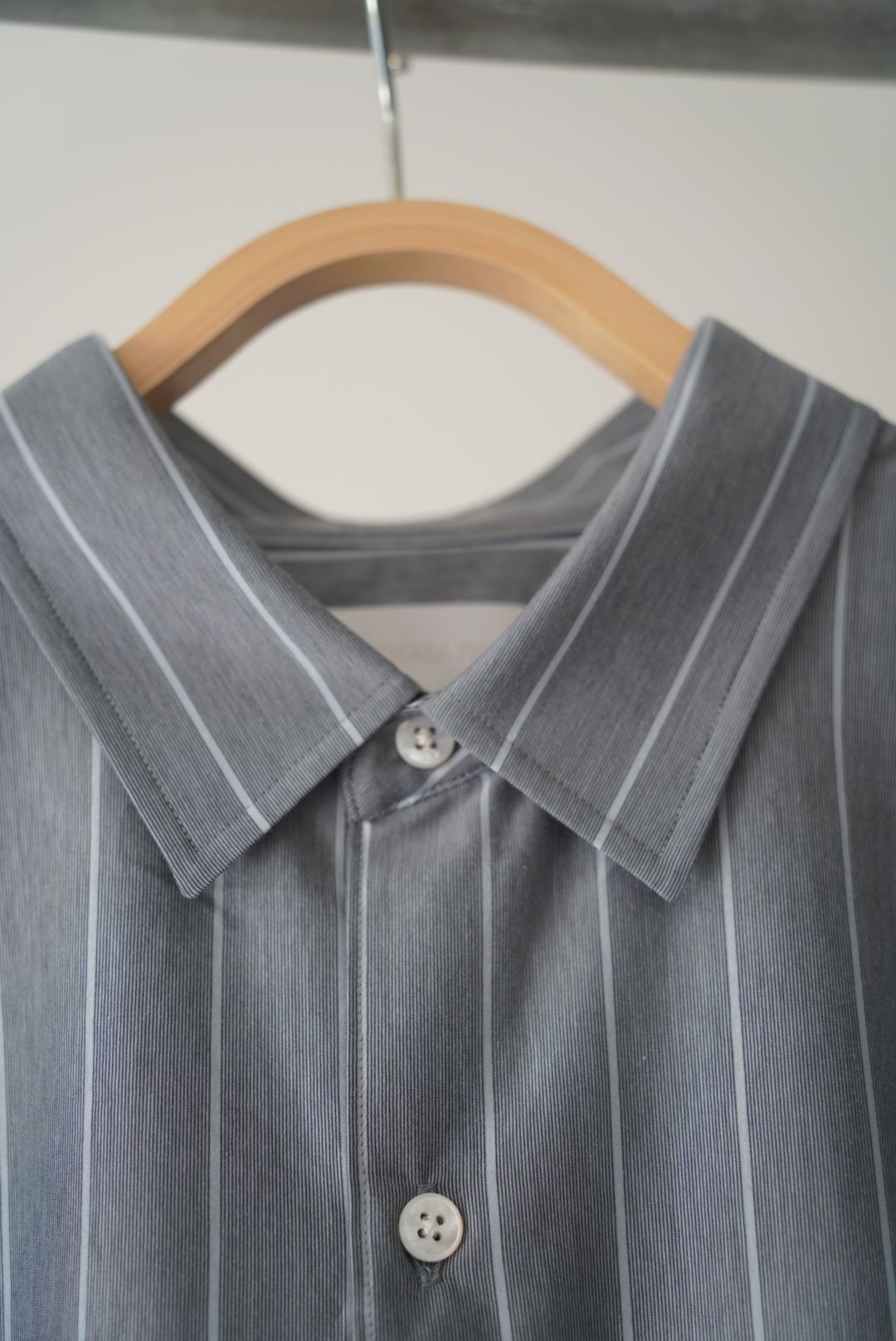 46G Atmosphere Stripe Shirt / ストライプシャツ / BLUE