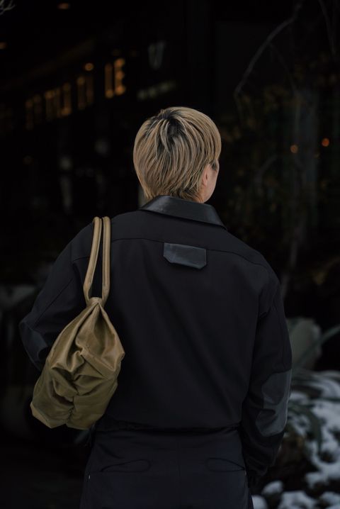 META BLOUSON（BLACK）