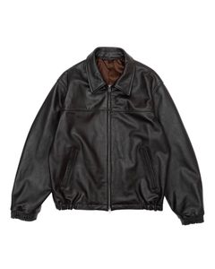 LEATHER JACKET（BROWN）