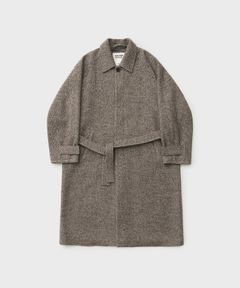 Torre Italian Wool Belted Coat（Brown）
