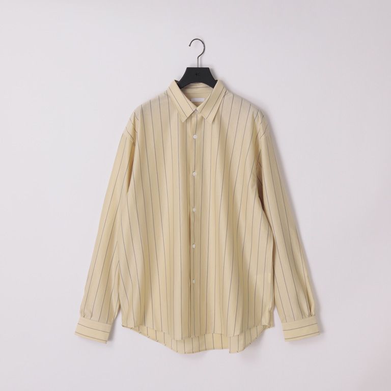 46G Stripe Atmosphere Shirt（BEIGE NAVY）