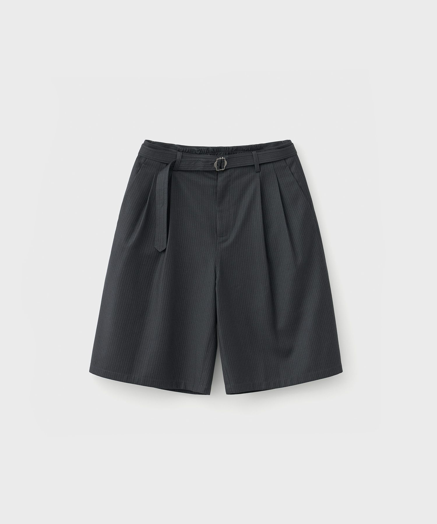 Hemingway Stripe Bermuda Pants（HEATHER CHARCOAL）