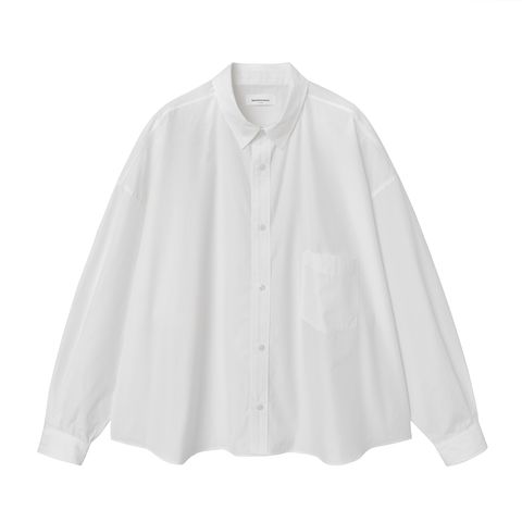2 Face Dress Shirt v2 (SOLID WHITE)