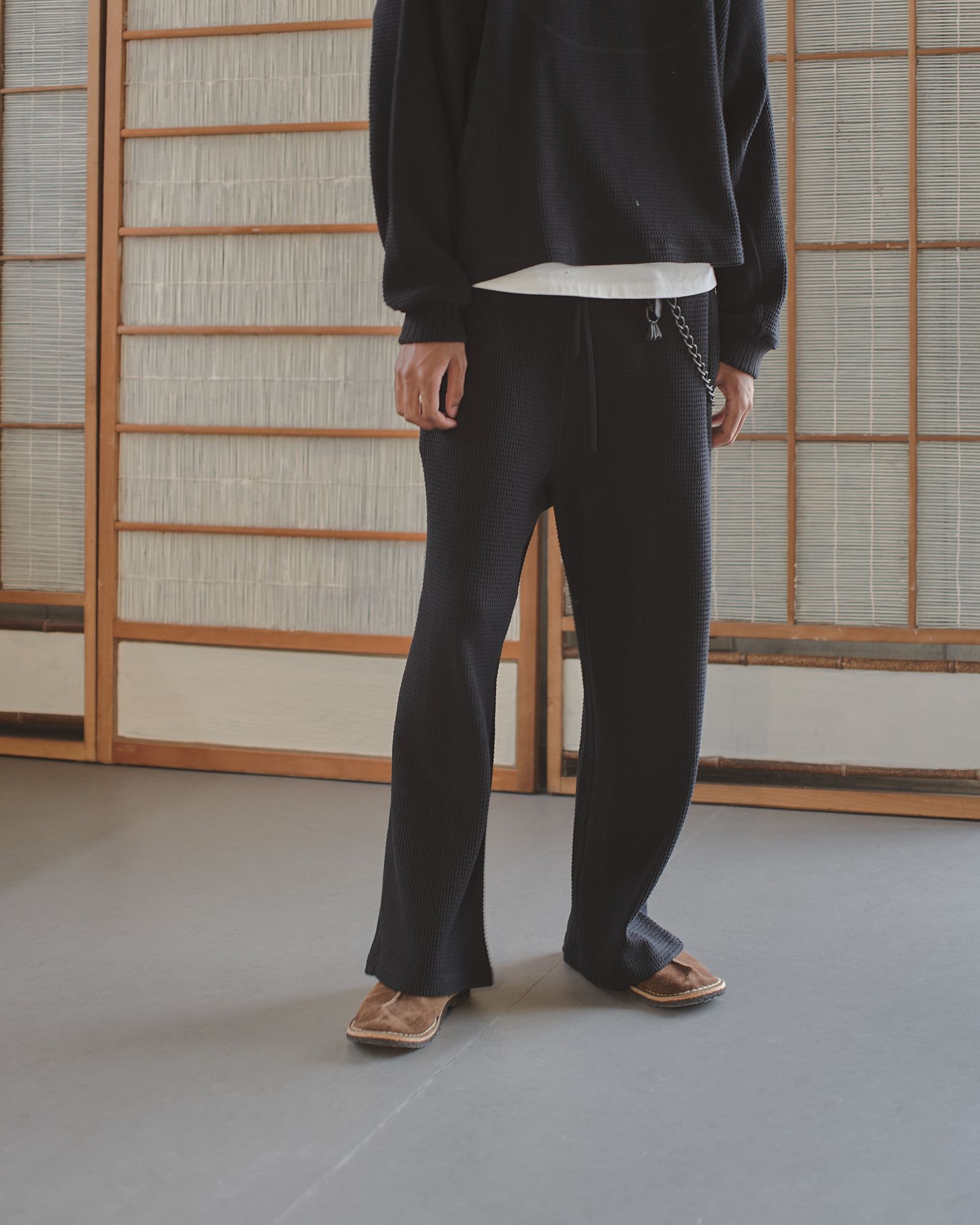 AZEAMI THERMAL PANTS（BLACK）