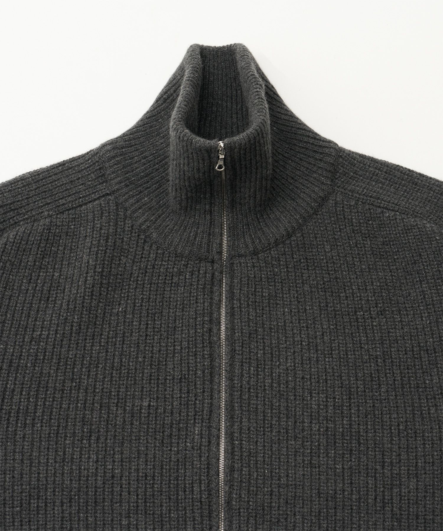 Driving Knit Blouson（Heather Gray）