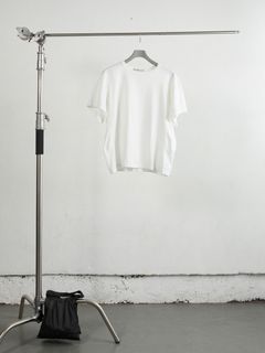 HALF SLEEVE T‑SHIRT（WHITE）