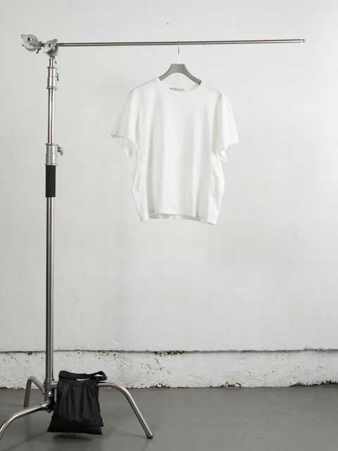 HALF SLEEVE T‑SHIRT（WHITE）