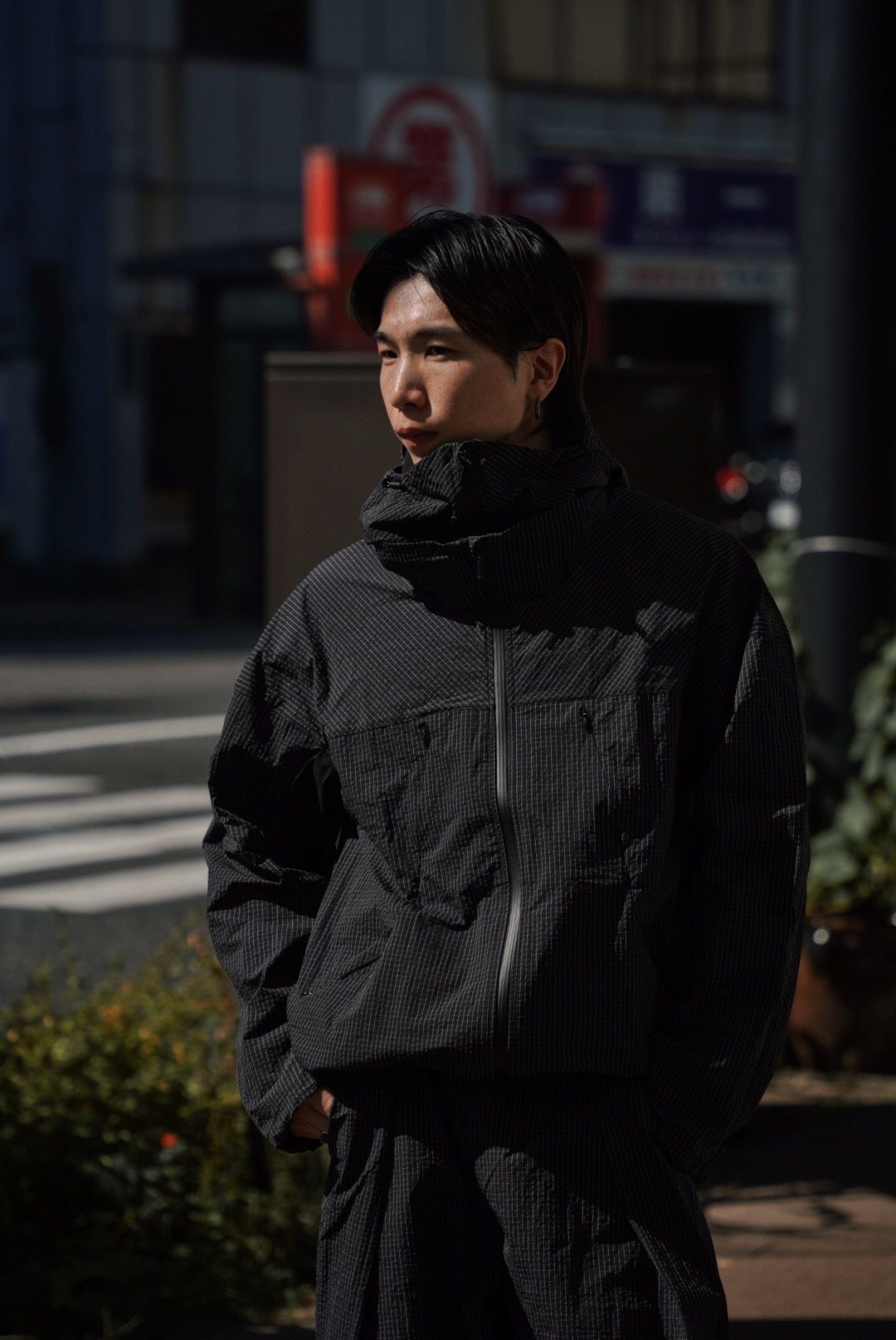 CONFUSE BALACLAVA JACKET（BLACK）