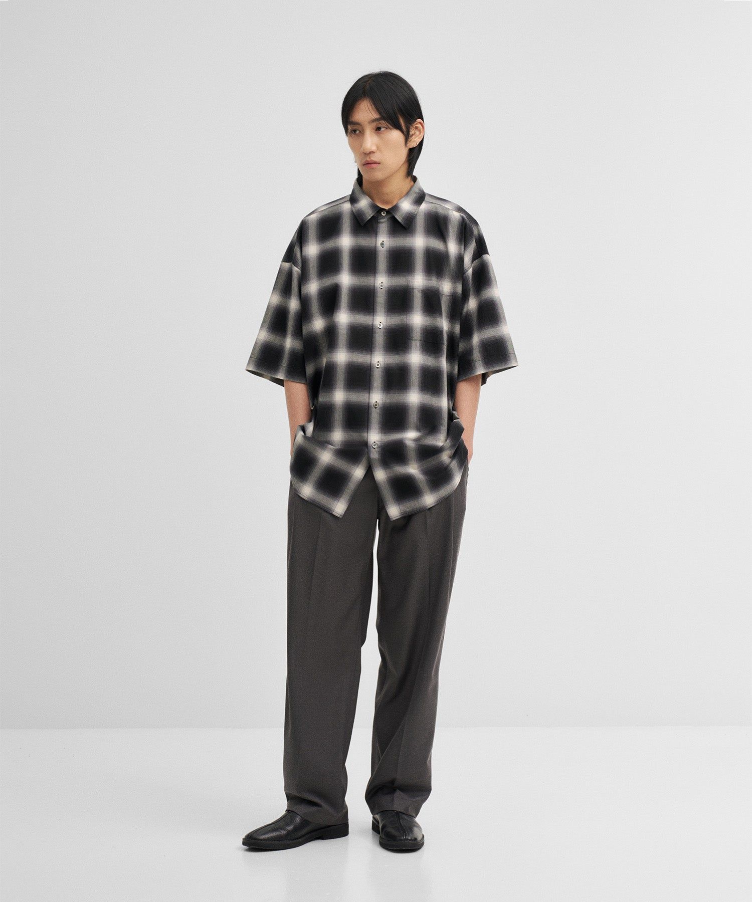 ANOTHER OFFICE(アナザーオフィス)Reverb Ombre Shirt