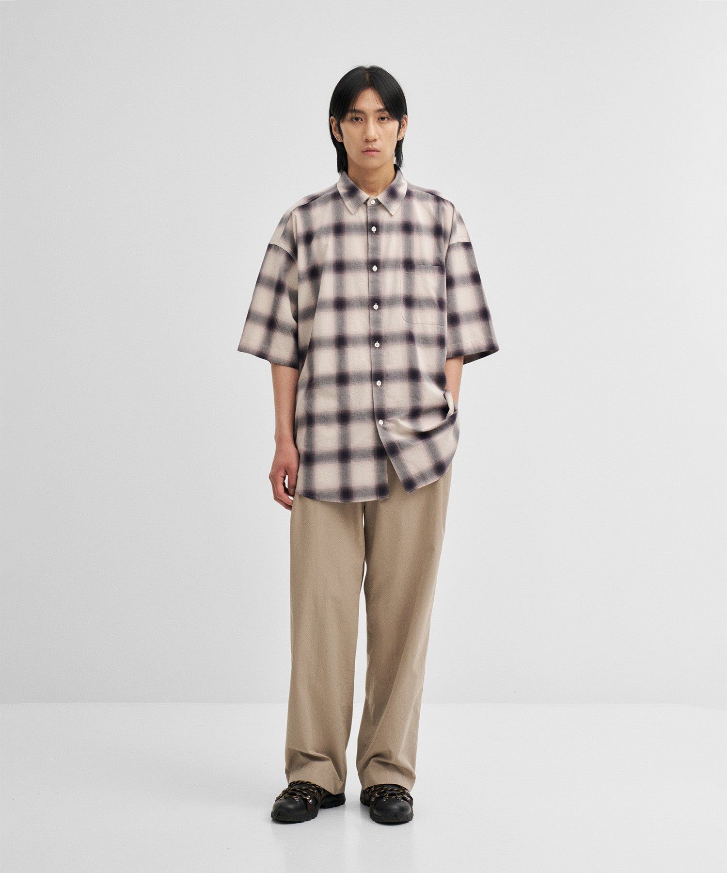 ANOTHER OFFICE(アナザーオフィス)Reverb Ombre Shirt