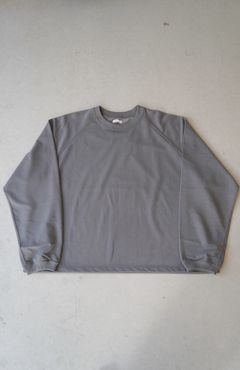 28G Cupro Raglan Pullover（CHARCOAL）