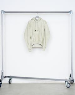 PANELED ZIP UP HOODIE（BONE）