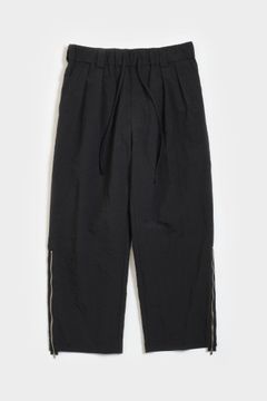 Blanc YM  Crispy Nylon Zip Up Pants