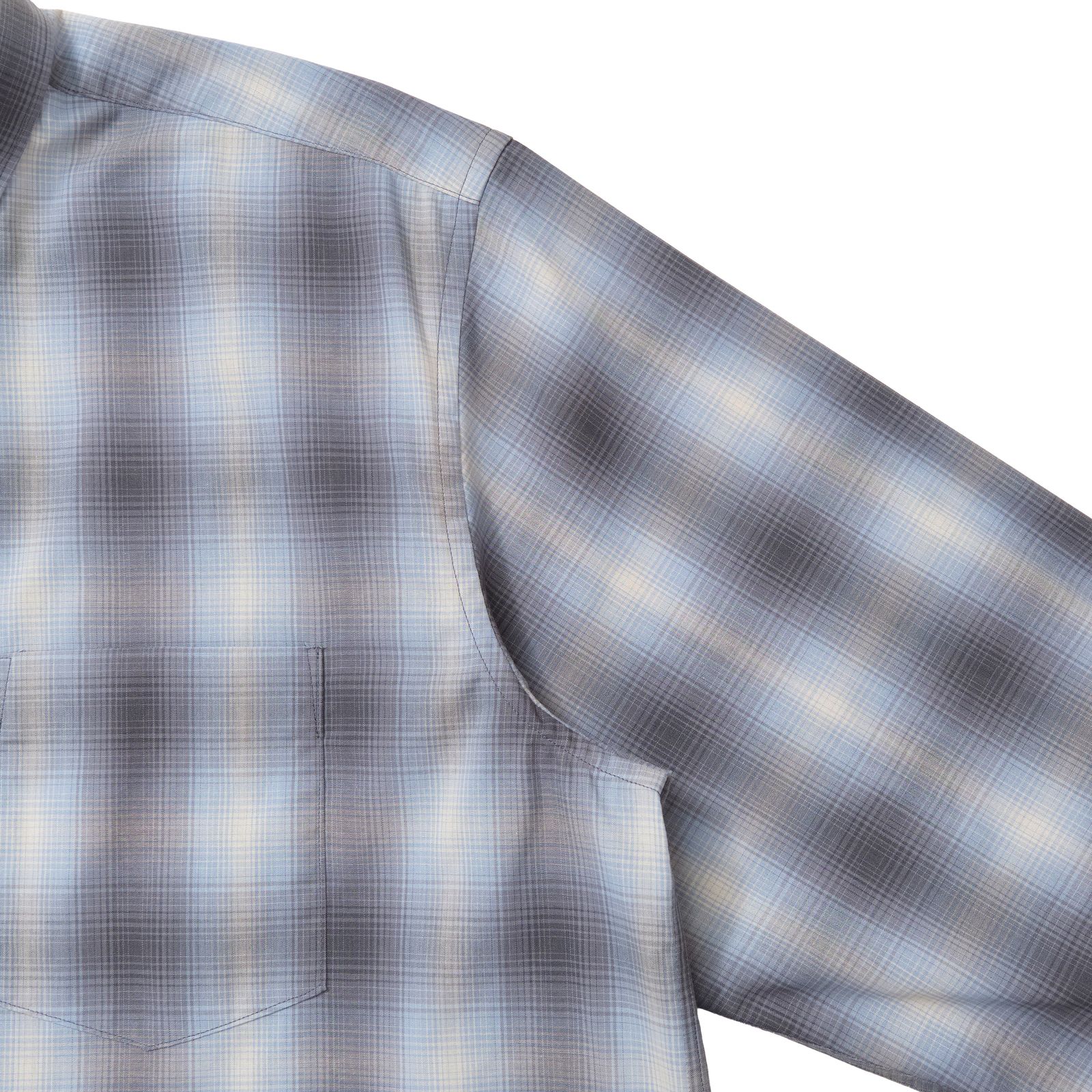 Prime Fit Lux Ombre Shirt（BLUE）