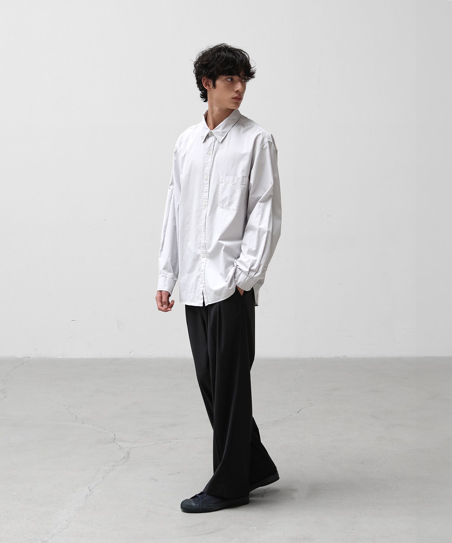 Bold Garment Shirt（DOVE GRAY）