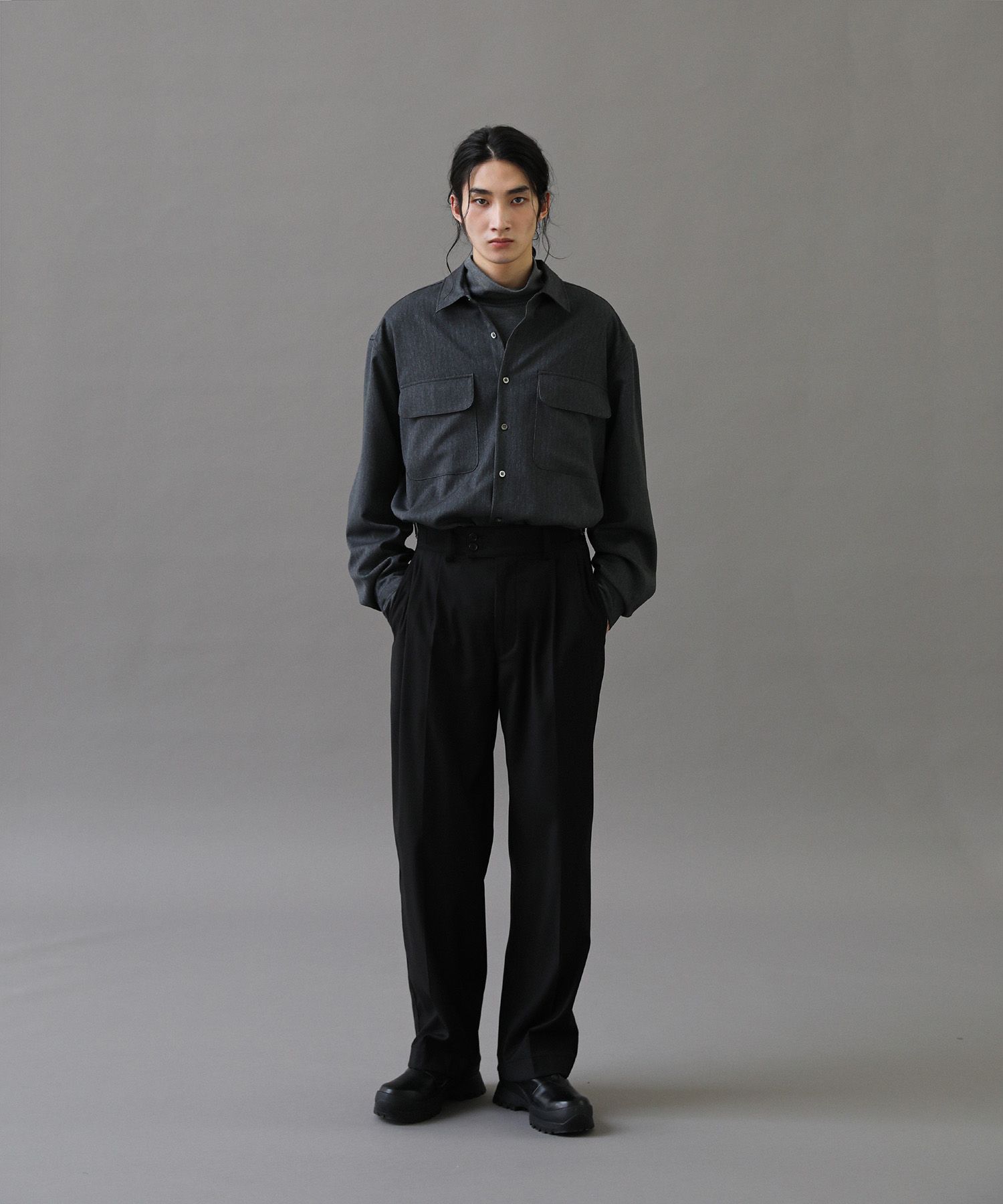 Santiago Slacks（Black）