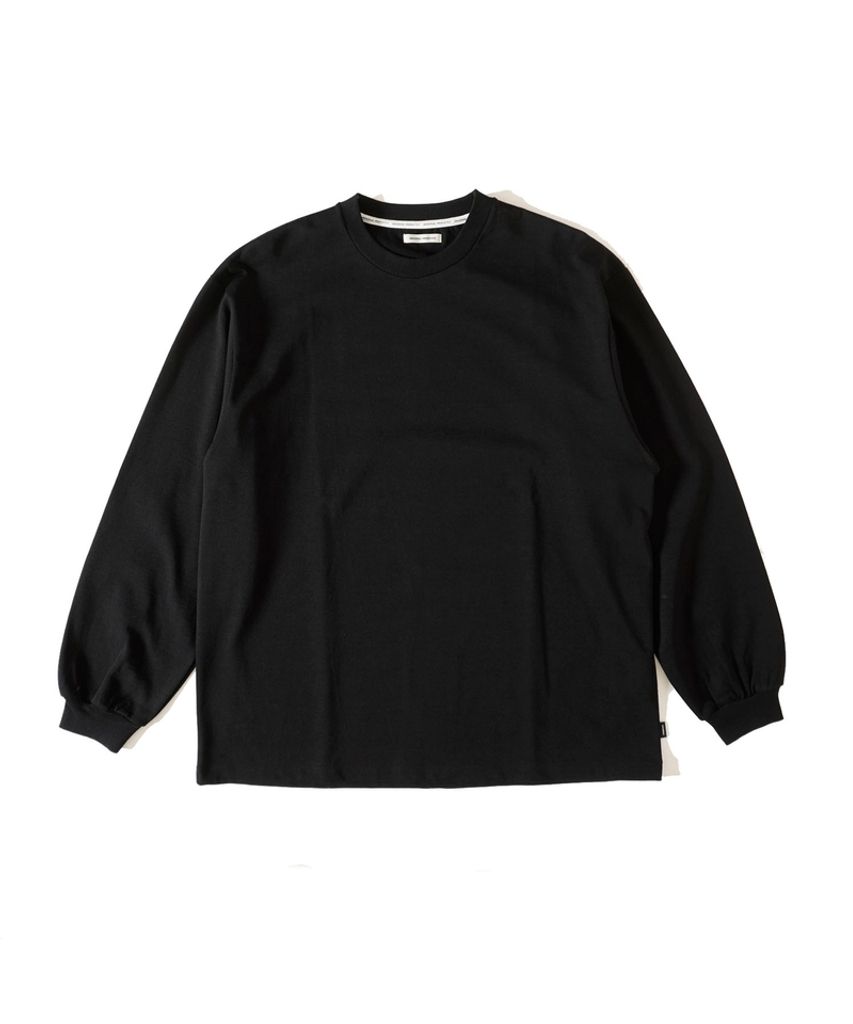 BASIC L/S T-SHIRTS（BLACK）