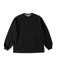 BASIC L/S T-SHIRTS（BLACK）