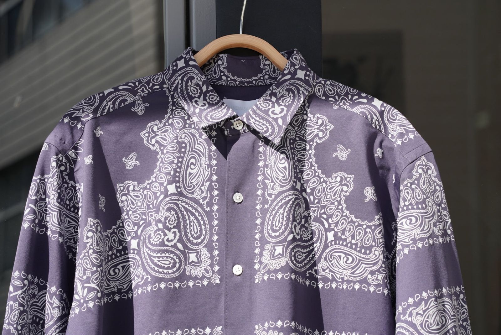 KANEMASA PHIL.46G Atomosphere PHIL. Bandana Print Shirt