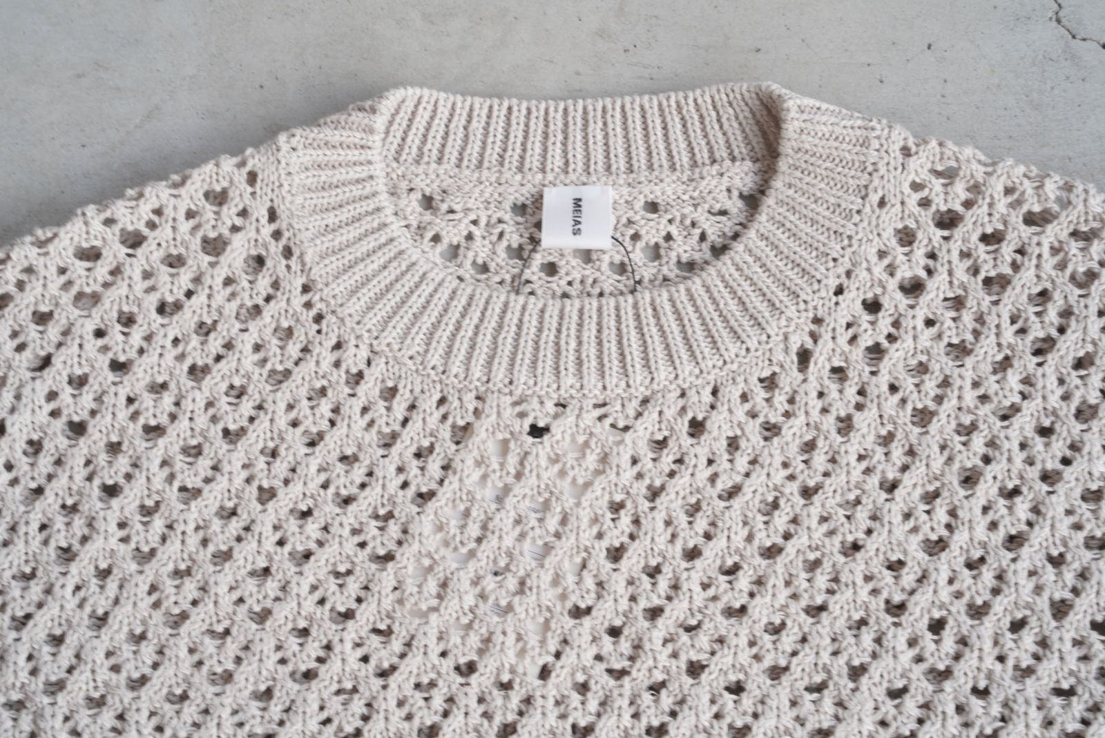 MEIAS(メイアス)PAPER YARN MESH PO