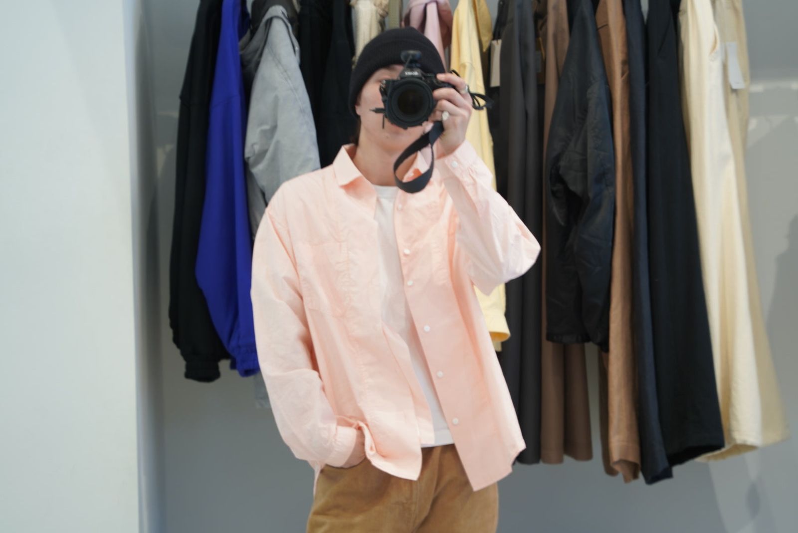 INNAT(インアット)LOOSE BOX SHIRT