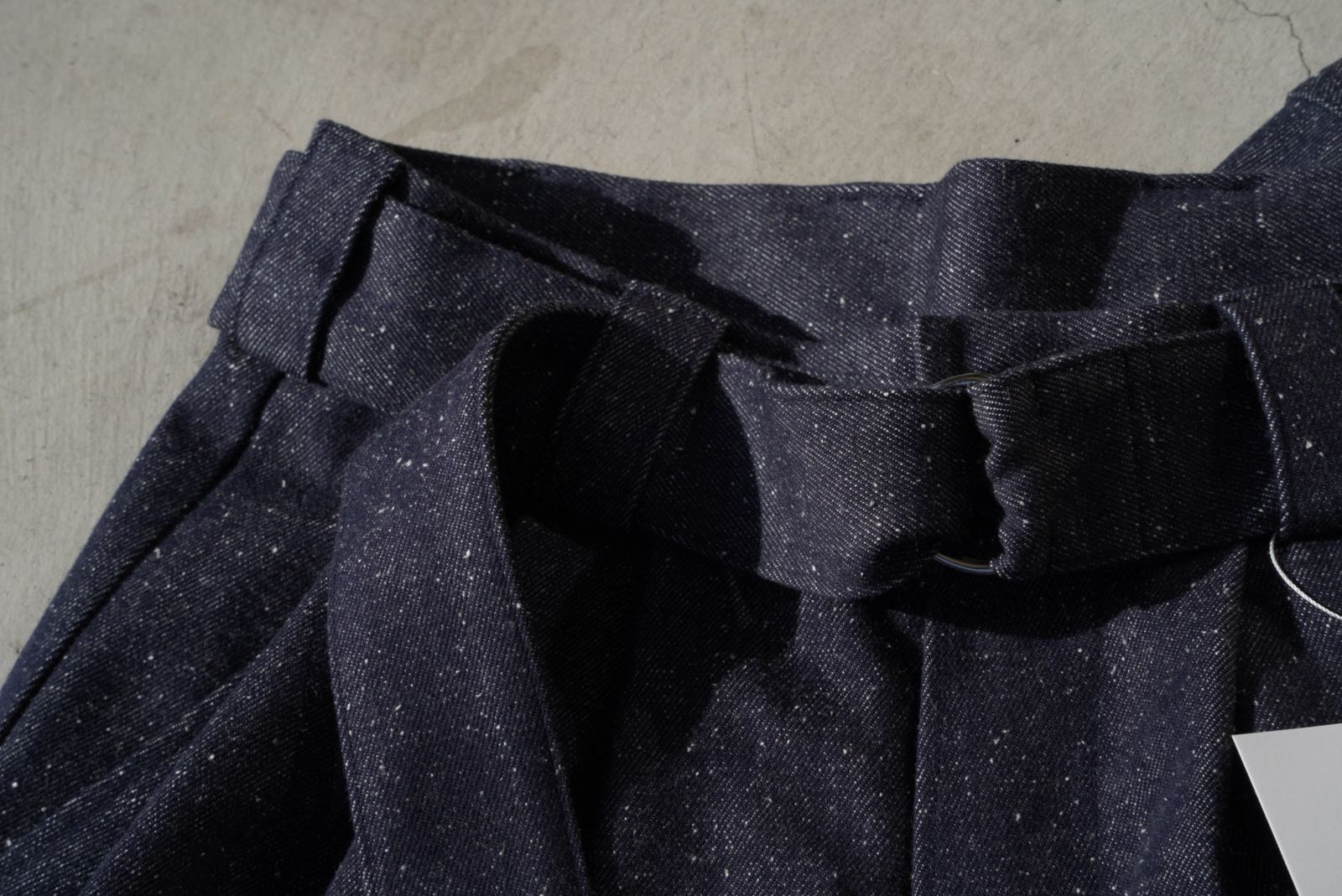 Blanc YM(ブランワイエム)Silk Denim Wide Pants
