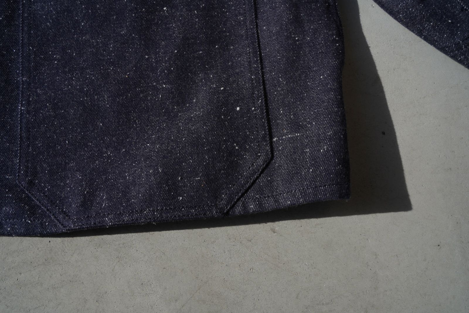 Blanc YM(ブランワイエム)Silk Denim Coverall