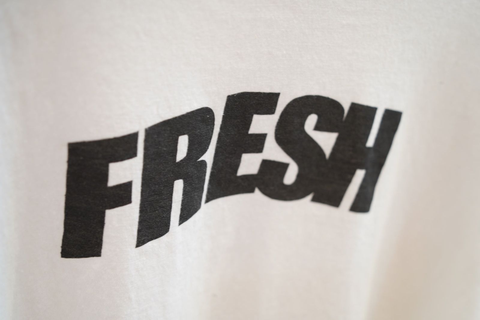 FRESH MAN TEE / WHITE