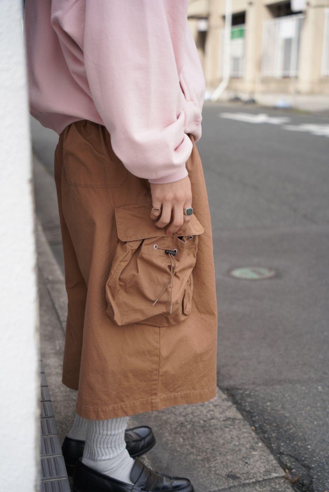 KINCHAKU" DUCK TRUNKS / ハーフパンツ(8分丈) / RENGA