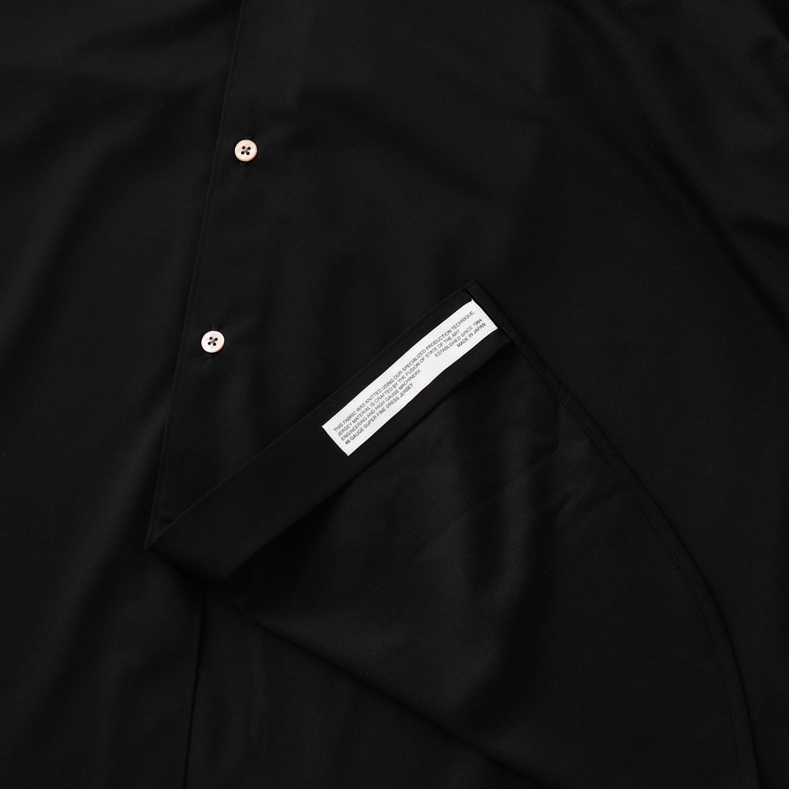 46G Atmosphere Shirt / シャツ / BLACK