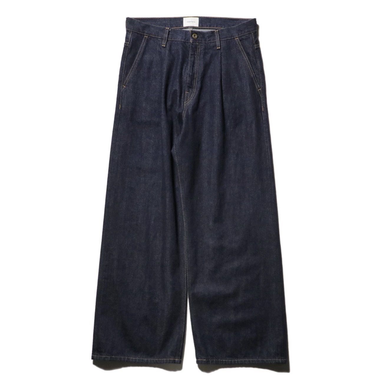 Wide selvedge jeans - One wash（Indigo）