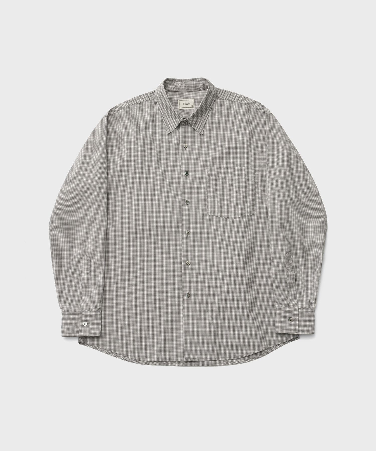 Ordinary Check Shirt（MID GRAY）