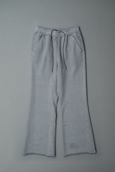 WIDE FLARE SWEAT PANTS（BLACK）