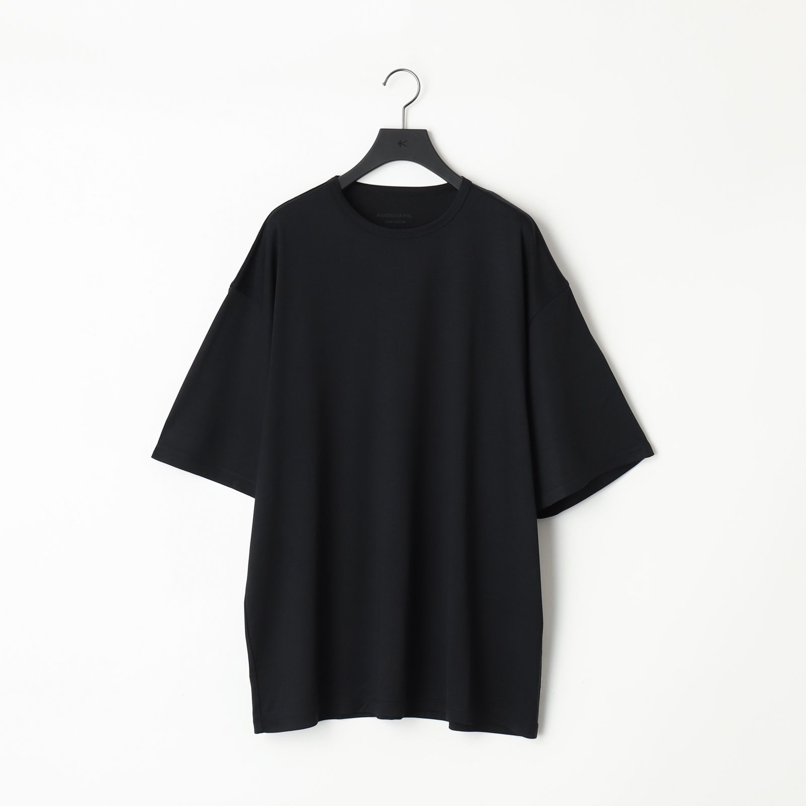 KANEMASA PHIL. - 36G Wool S/S Tee / Tシャツ(半袖) / BLACK | niki