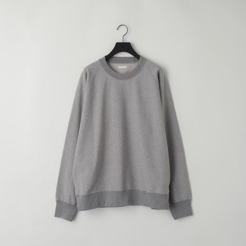 36G Raglan Heather Pullover（GRAY DYE）