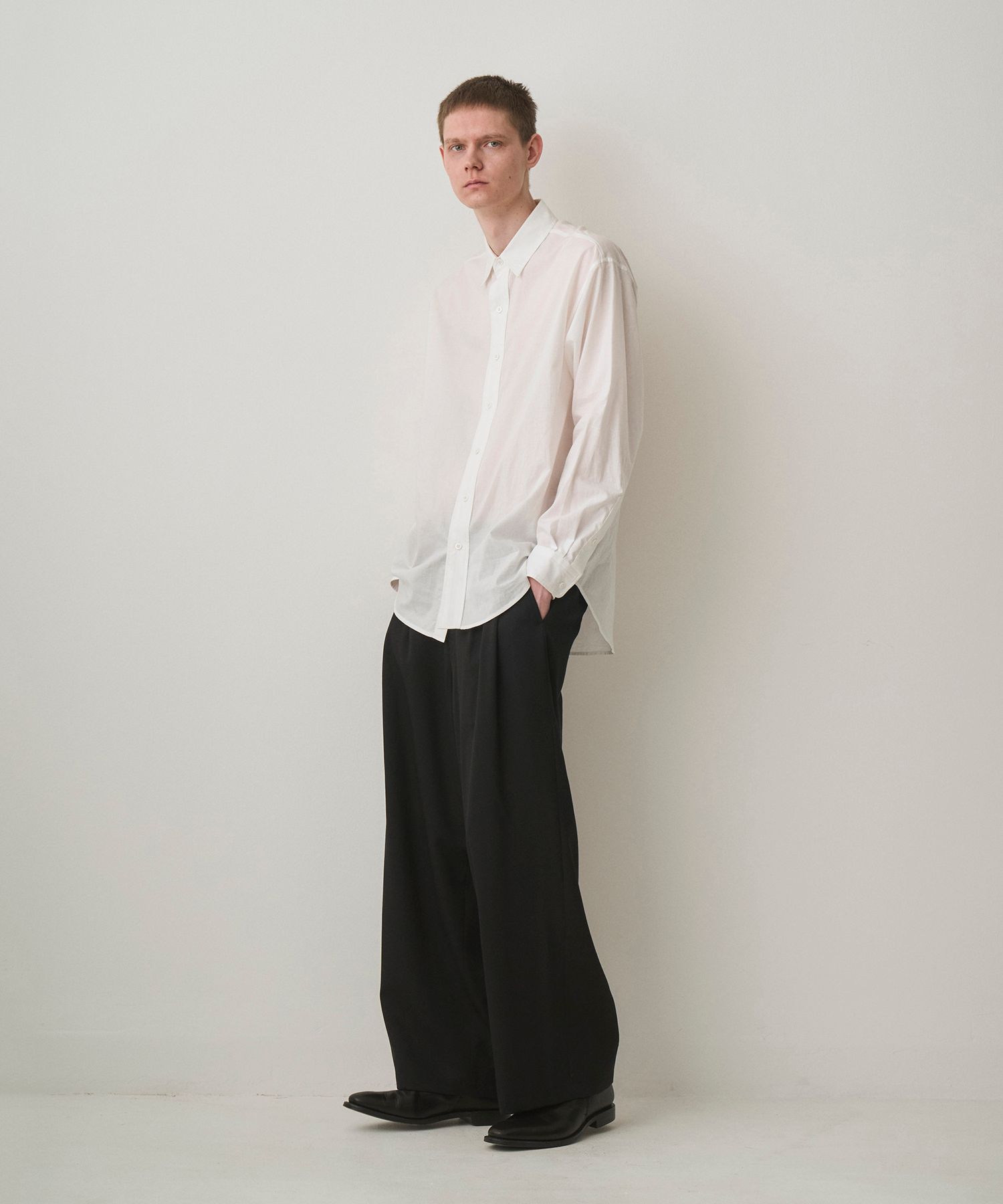 AIR LAWN L/S SHIRT（WHITE）