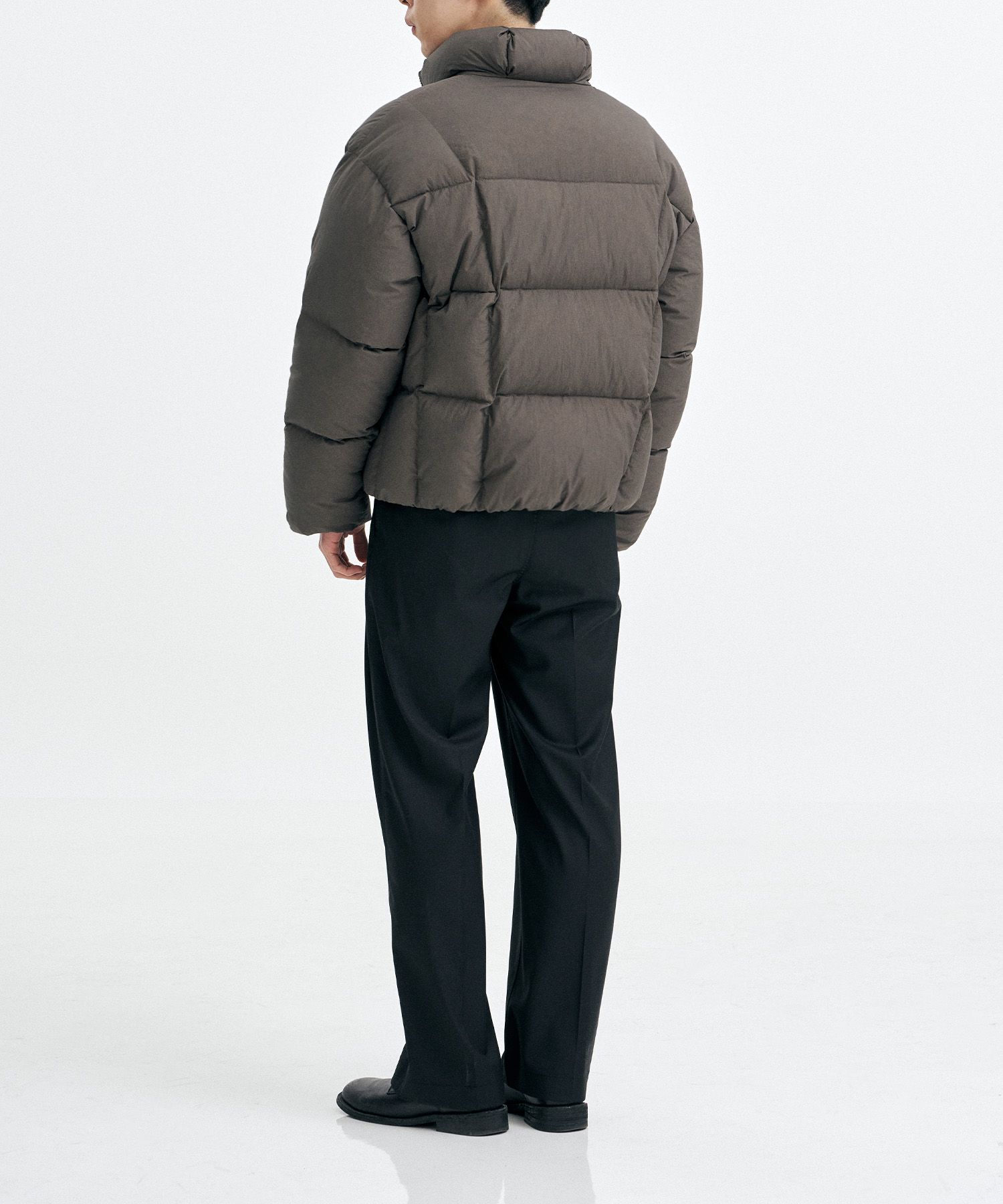 Cloudy Balloon Down Puffer Jacket（Brown）