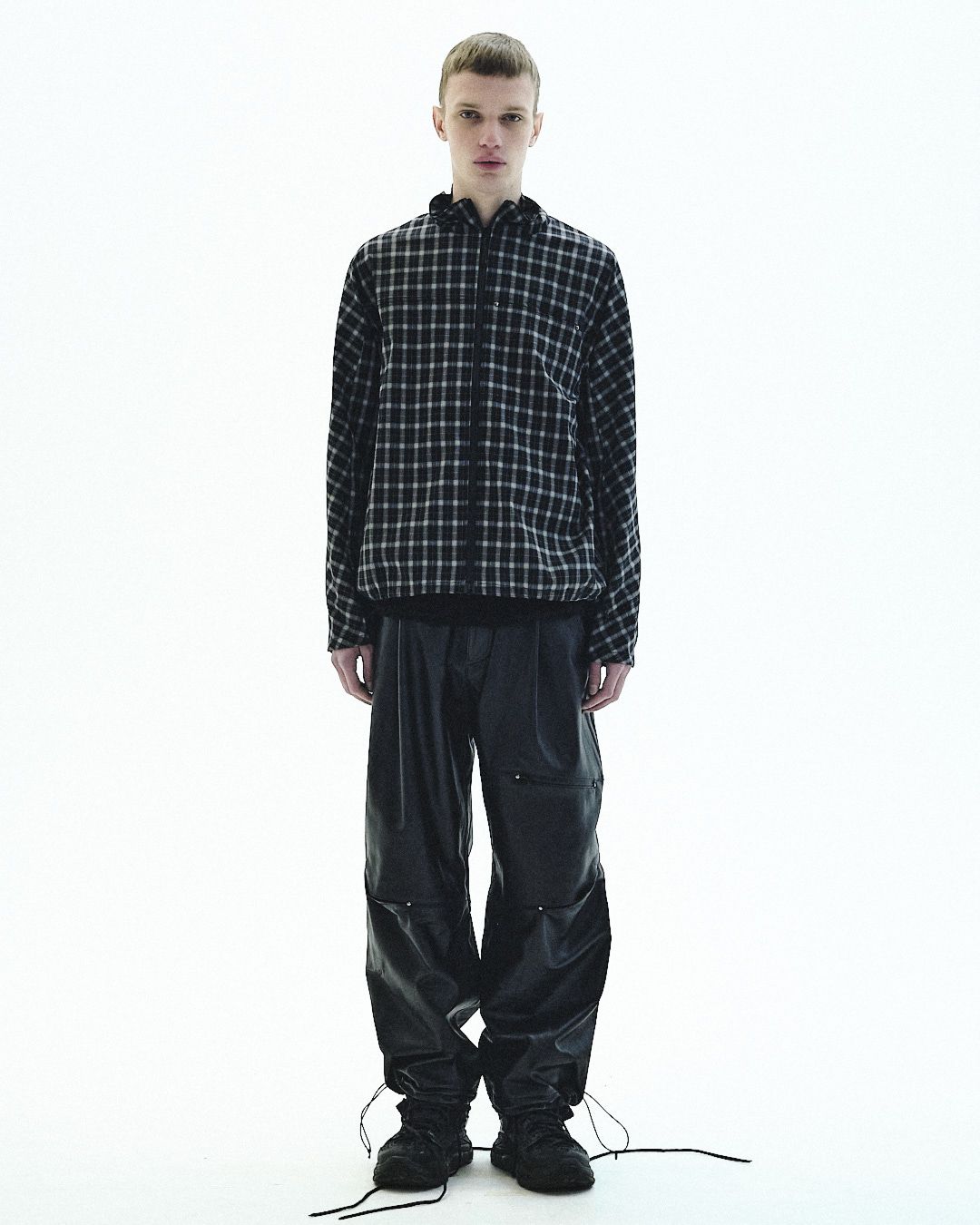 DIAGONAL LEGACY PANTS Ⅲ（BLACK）