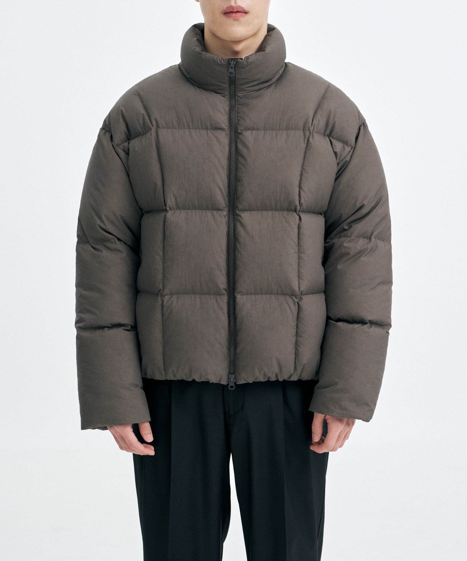 Cloudy Balloon Down Puffer Jacket（Brown）