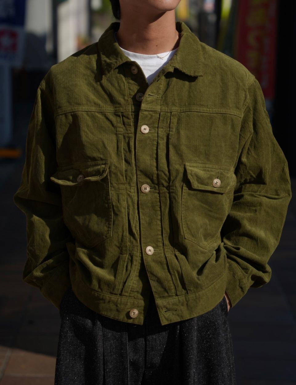 TYPE-2 TRUCKER JACKET（KHAKI）