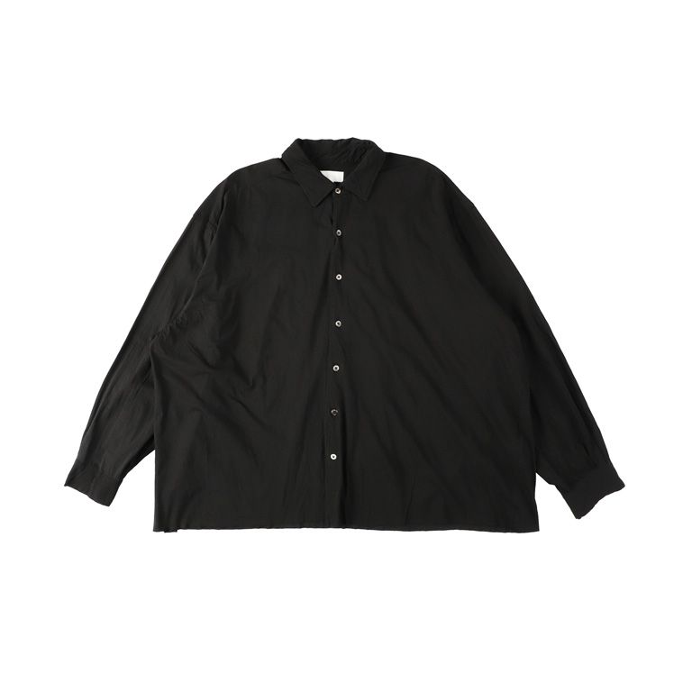 46G Artisan Shirt（BLACK DYE）