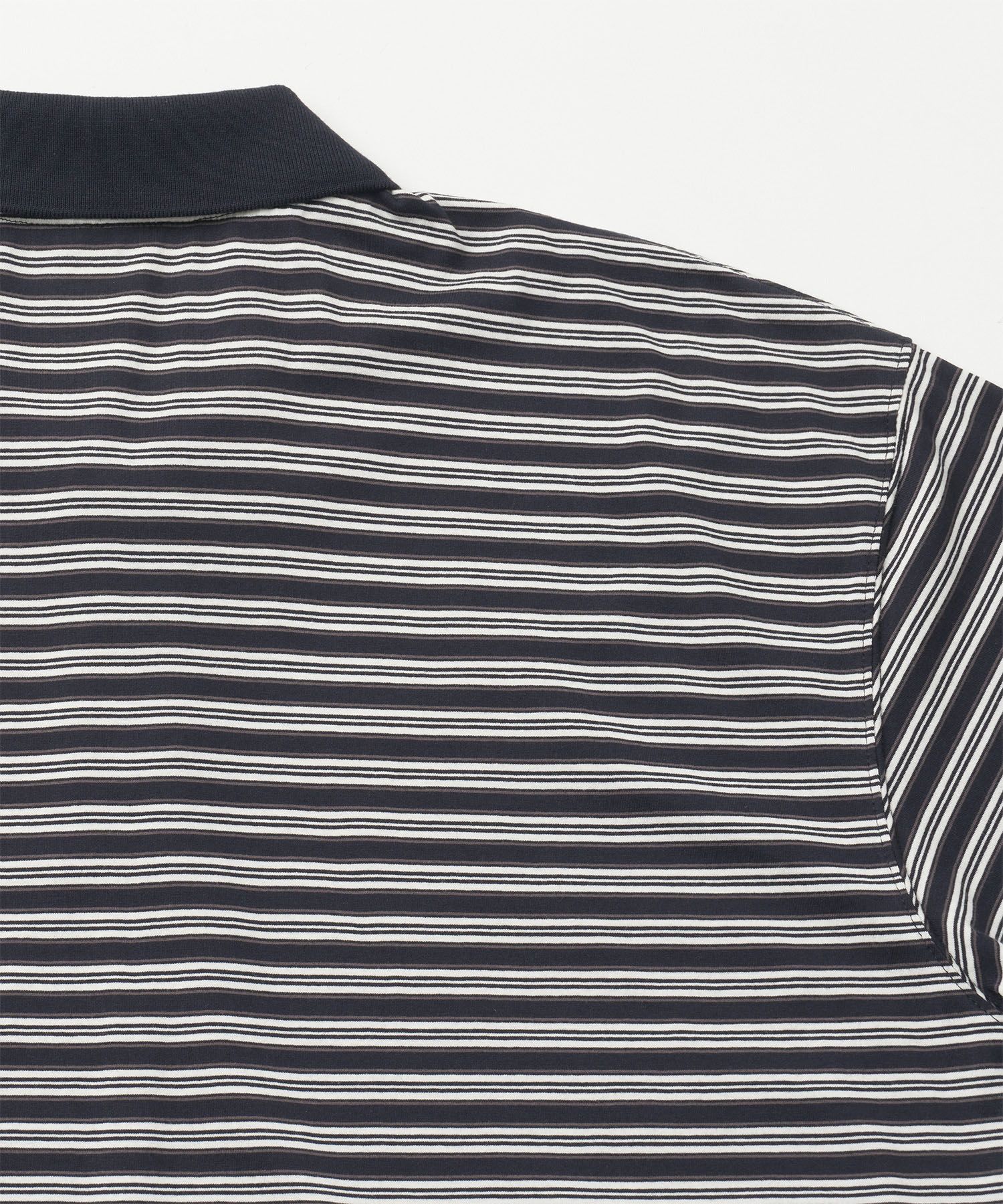 Brief Stripe Short Sleeve TEE（NAVY）