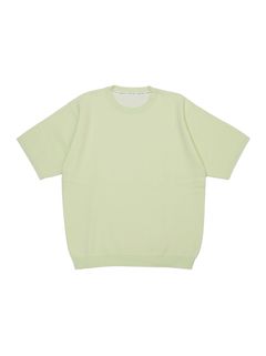 S/S KNIT PULLOVER（LIME）