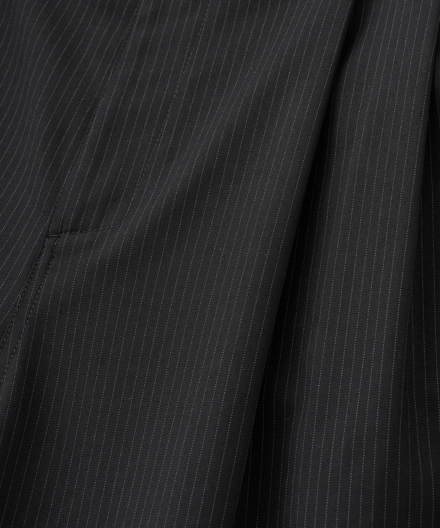 Hemingway Stripe Bermuda Pants（BLACK）