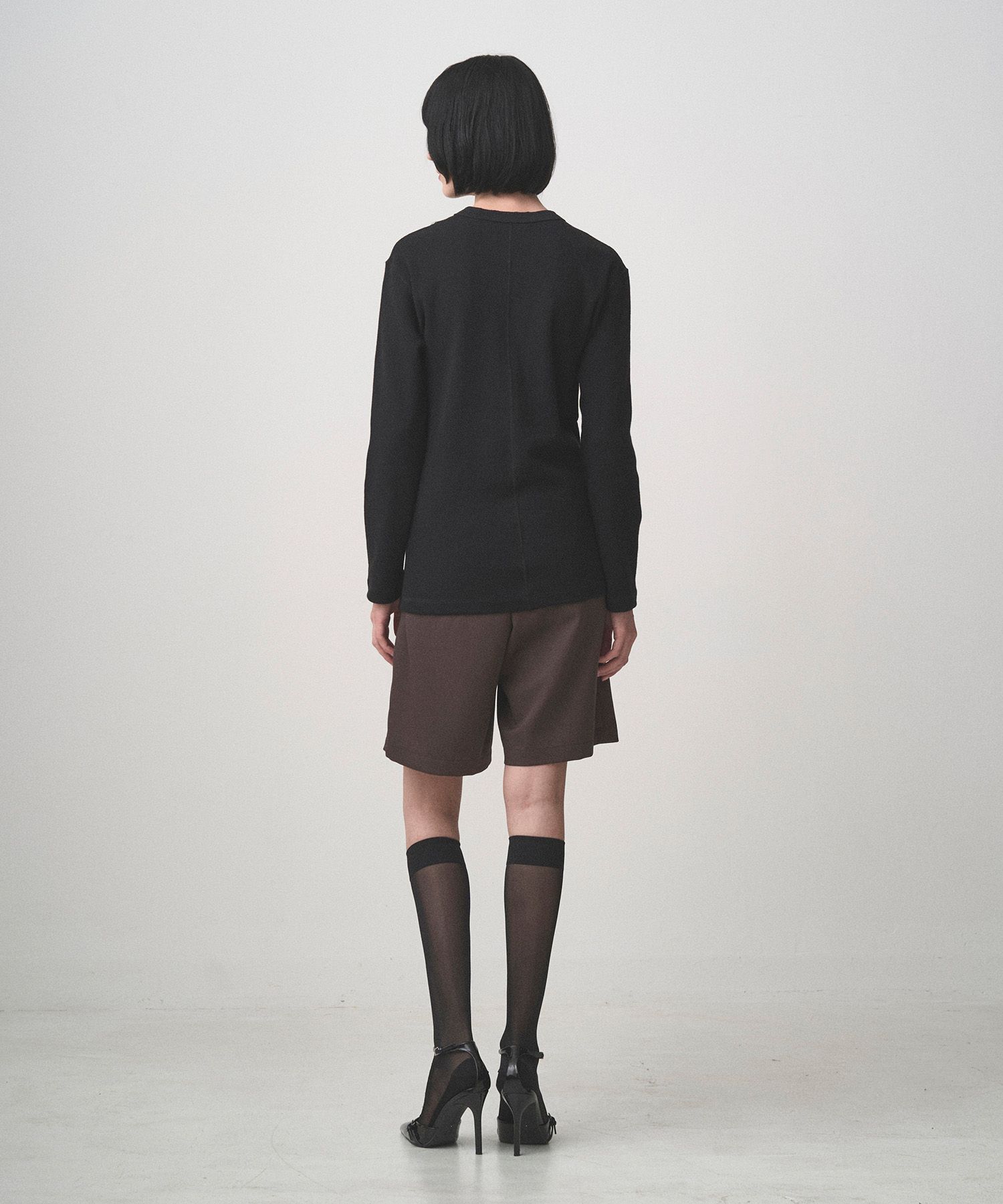 THERMAL SKIN HENLEY（BLACK）