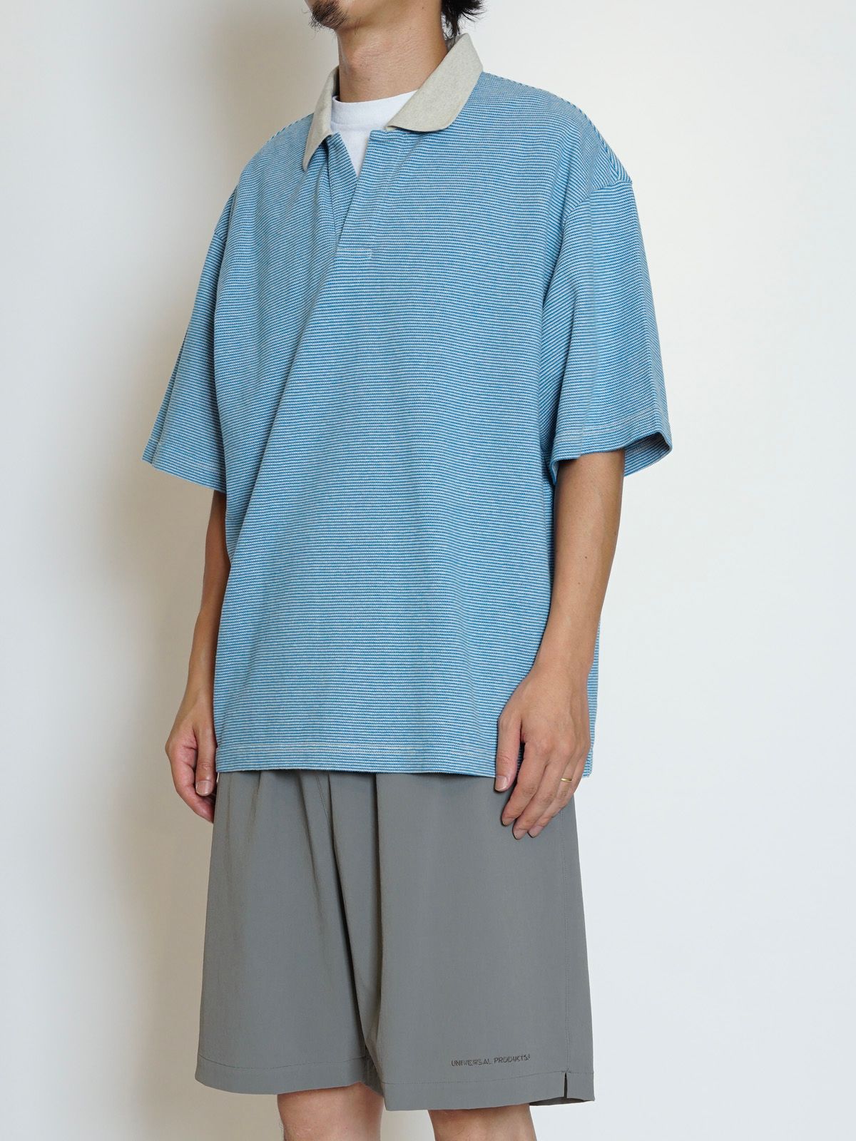 S/S SKIPPER T-SHIRTS（BLUE）