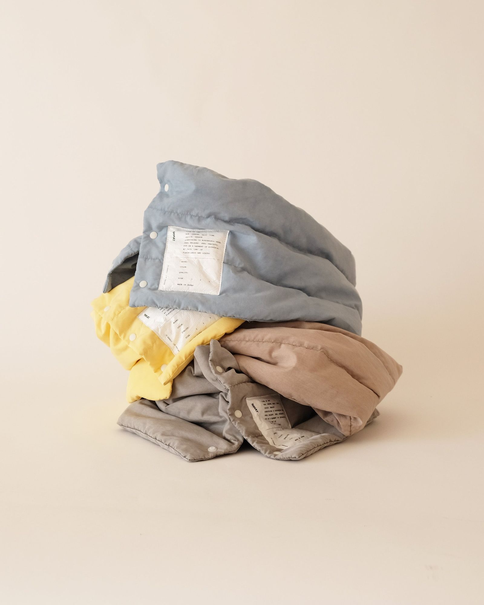 INNAT(インアット) HAND-DYED DOWN SNOOD