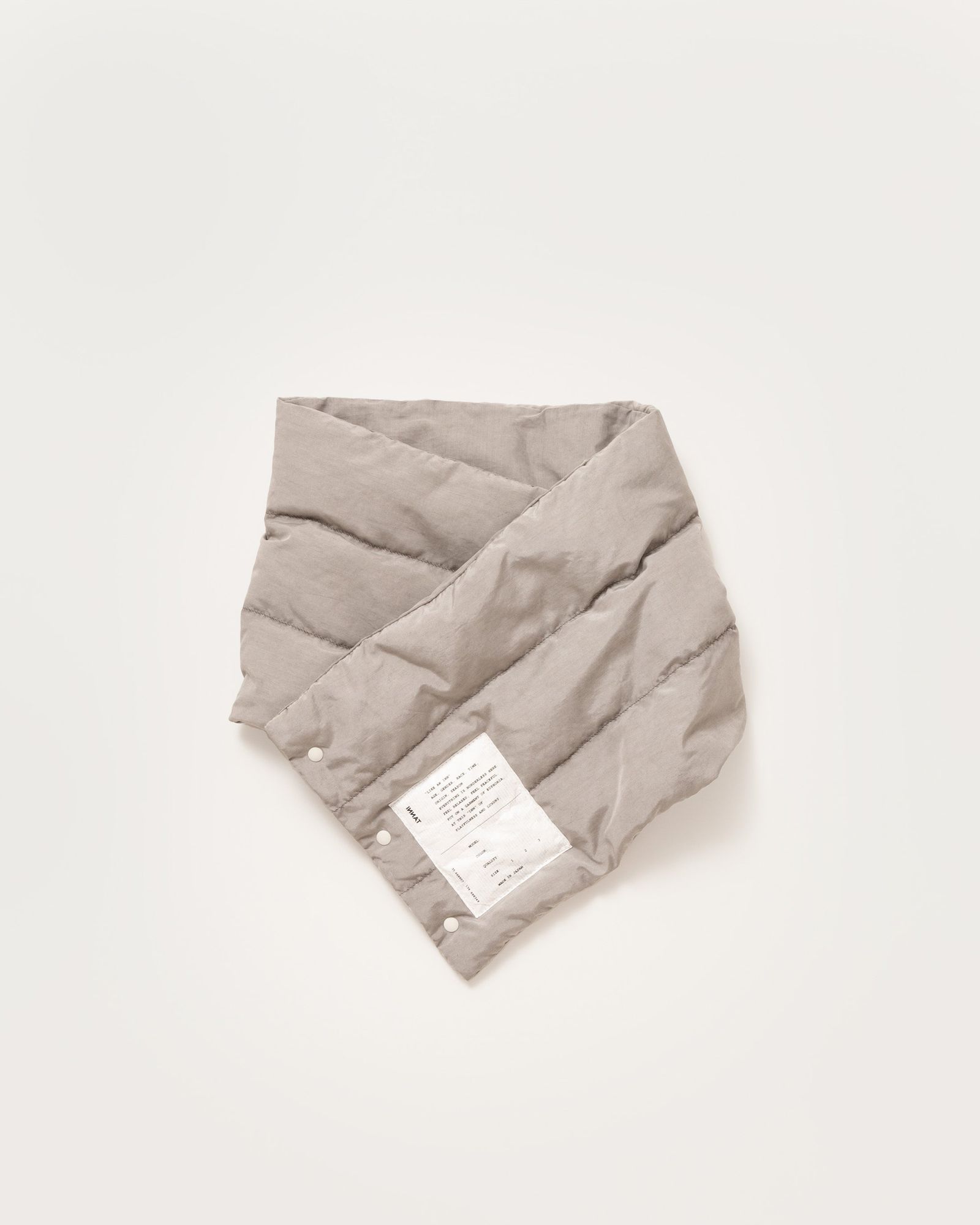 INNAT(インアット) HAND-DYED DOWN SNOOD