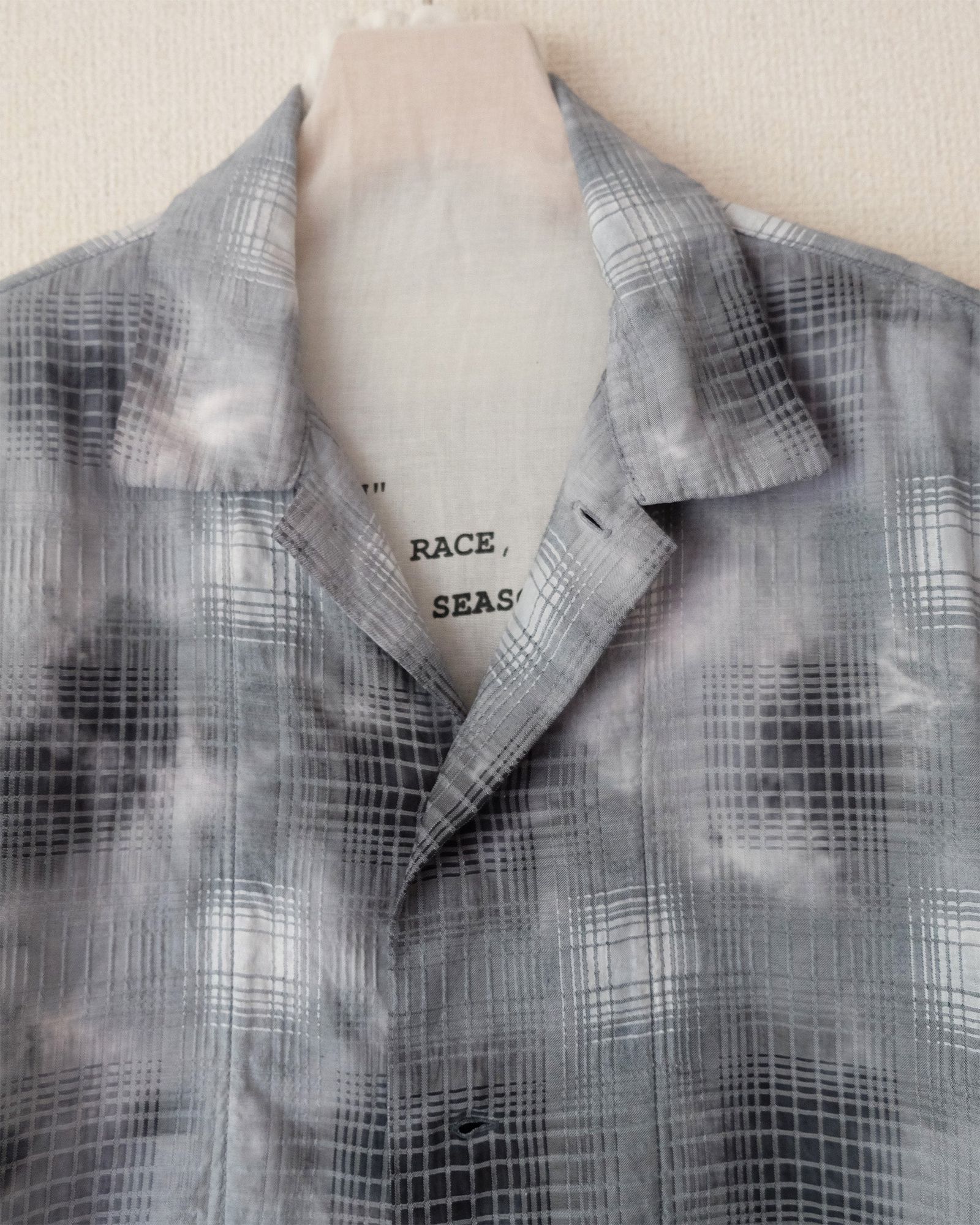 INNAT (インアット) OMBRE CHECK SS SHIRT