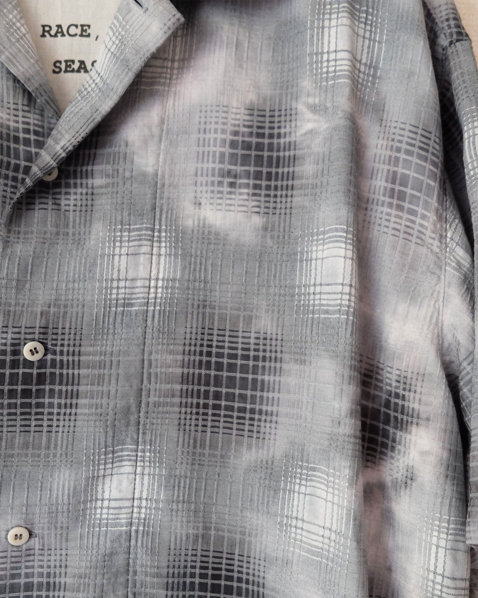 INNAT (インアット) OMBRE CHECK SS SHIRT